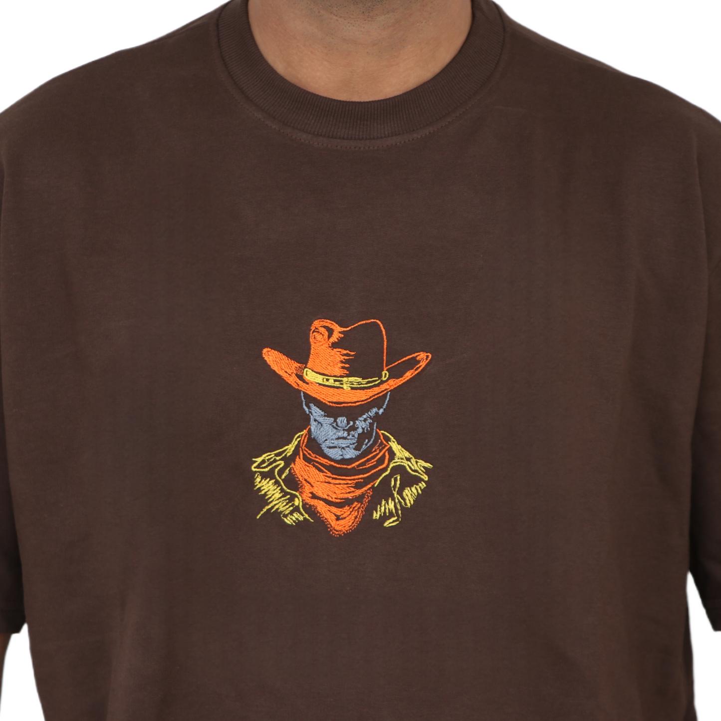 Cowboy Stitched Oversized T-shirt