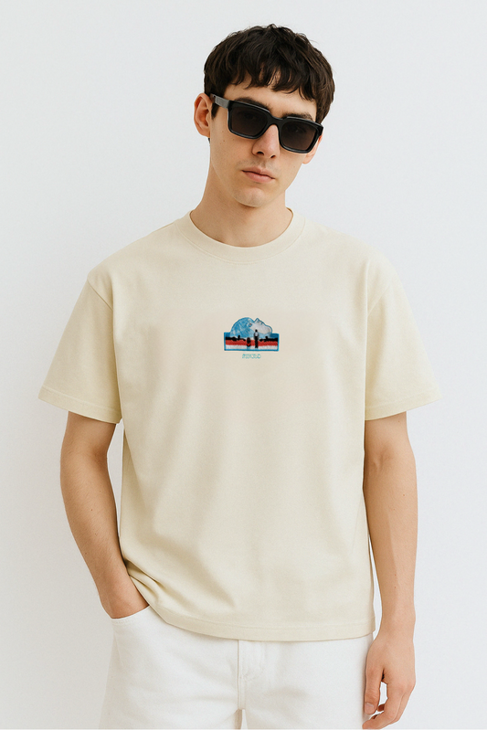 Eva Statue Stitched Oversized T-shirt