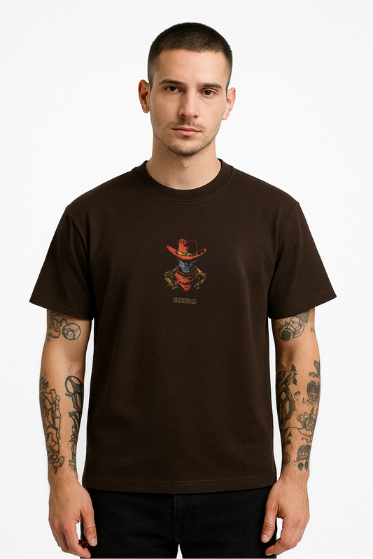 Cowboy Stitched Oversized T-shirt